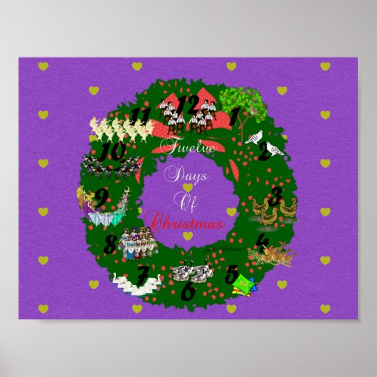 クリスマスの12日 ポスター (正面)