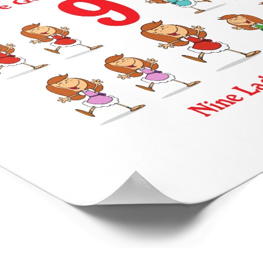 クリスマスの12日 ポスター (角)