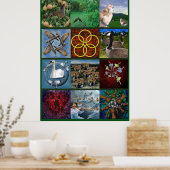 クリスマスの12日 – ポスター (キッチン)