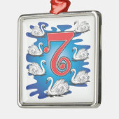 クリスマスの12日 メタルオーナメント (左)