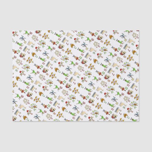 クリスマスの12日 薄葉紙 (正面)