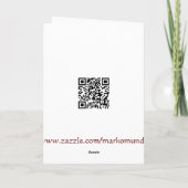 クリスマスの1911年のヴィンテージの鐘 シーズンカード (裏面)