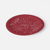 クリスマスの2日目7"紙プレート ペーパープレート (アングル)