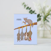 クリスマスの5日目(5リングや輪)はがき シーズンポストカード (スタンド正面)