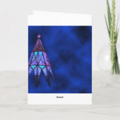 クリスマスの5月の幸福の白熱 シーズンカード (裏面)