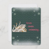 クリスマスの7日目… シーズンカード (正面/裏面)