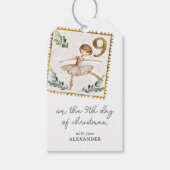 クリスマスの9日目に ギフトタグ (正面)