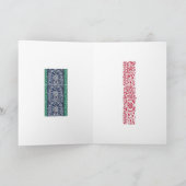 クリスマスの~の素晴らしさの挨拶状 シーズンカード (内部)