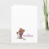 クリスマスの~の美しい東の星の挨拶状 シーズンカード (裏面)