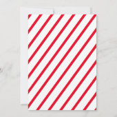 クリスマスの「フレンドサス」パーティー 招待状 (裏面)