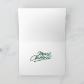 クリスマスの(紋章の)フラ・ダ・リ シーズンカード (内部)