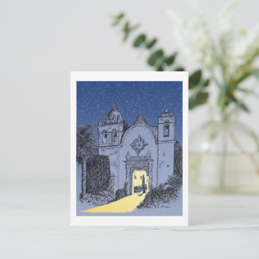 クリスマスのCarmelの代表団 シーズンポストカード (スタンド正面)