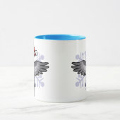 クリスマスのCockatiel マグカップ (中央)