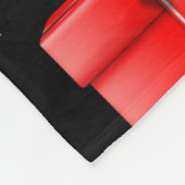 クリスマスのFrenchie名前入りな犬のフリースブランケット フリースブランケット (角)