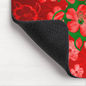 クリスマスのHonuのカメ マウスパッド (コーナー)