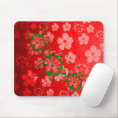 クリスマスのHonuのカメ マウスパッド (マウス)