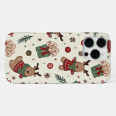 クリスマスのiPhone 16 Pro Maxケース iPhoneケース (裏面横)