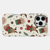 クリスマスのiPhone 16 Pro Maxケース iPhoneケース (裏面横)