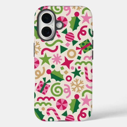 クリスマスのiPhone / iPadケース Case-Mate iPhoneケース (裏面)