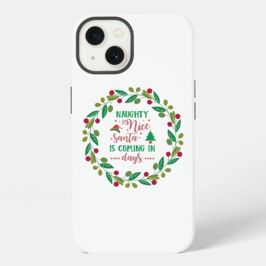 クリスマスのiPhone / iPadケース iPhoneケース (裏面)