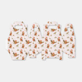 クリスマスのKookaburra水彩色 フェイバーボックス (折り畳みなし)