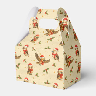 クリスマスのKookaburra水彩色 フェイバーボックス