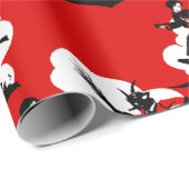 クリスマスのkrampus ラッピングペーパー (ロールコーナー)