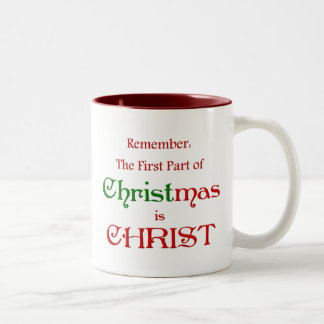 クリスマスのKRWの最初部品 ツートーンマグカップ