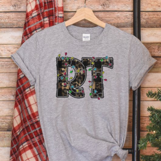 クリスマスのRT 呼吸療法士 Tシャツ