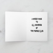 クリスマスのsmokinfish、クリスマスはSMOKINであることを行っています シーズンカード (内部)