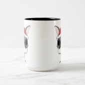 クリスマスのSphynxのマグ ツートーンマグカップ (中央)