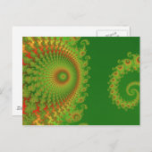 クリスマスのSpiroleの郵便はがき シーズンポストカード (正面/裏面)