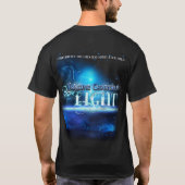 クリスマスのTシャツの前部及び背部を想像して下さい Tシャツ (裏面)