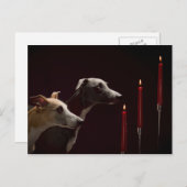 クリスマスのWhippets シーズンポストカード (正面/裏面)