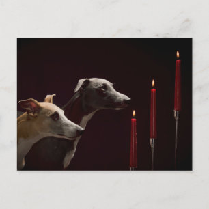 クリスマスのWhippets シーズンポストカード