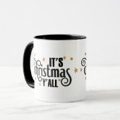 クリスマスのY'all マグカップ (正面左)