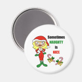 クリスマスはいけな時々素敵だ – Blonde Blond マグネット (正面/裏面)