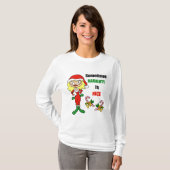 クリスマスはいけな時々素敵だ – Blonde Blond Tシャツ (正面フル)