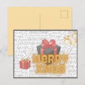クリスマスはがき シーズンポストカード (正面/裏面)