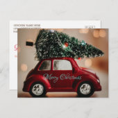 クリスマスはがき ポストカード (正面/裏面)