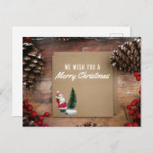 クリスマスはがき ポストカード (正面/裏面)