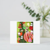 クリスマスはがき ポストカード (スタンド正面)