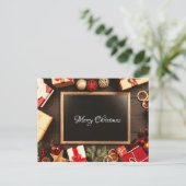 クリスマスはがき ポストカード (スタンド正面)