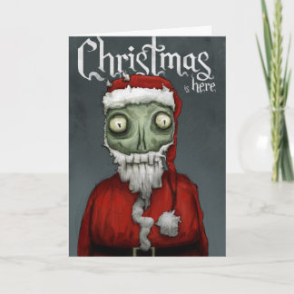 クリスマスはここにあります シーズンカード