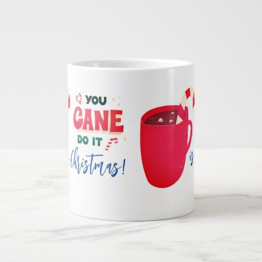 クリスマスはできるよ ジャンボコーヒーマグカップ (正面)