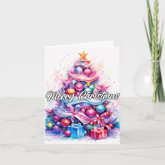 クリスマスはとても楽しい シーズンカード (正面)