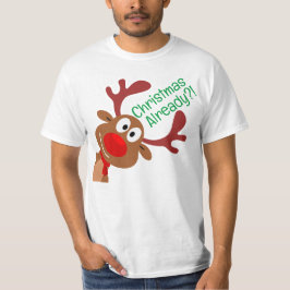 クリスマスはもう?!Tシャツ Tシャツ