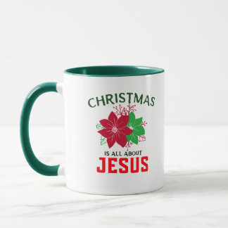 クリスマスはイエスの事ばかり マグカップ