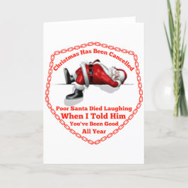 クリスマスはキャンセルされた シーズンカード