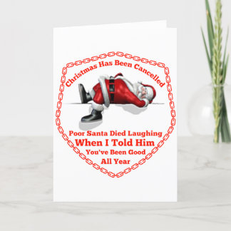 クリスマスはキャンセルされた シーズンカード